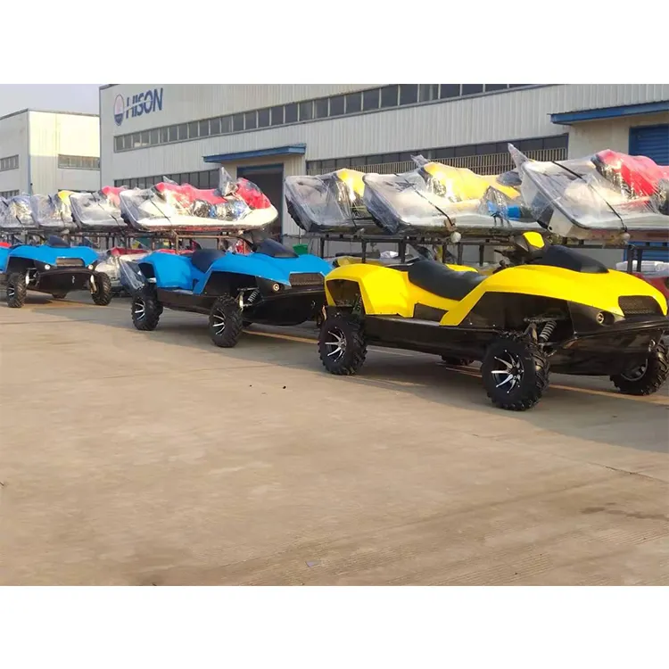 Cheaps Groothandel Quadski 4 Takt Atv Amfibische Waterscooters Jetski Motorboot Waverunner Jetski