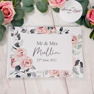 Libro de memoria personalizable con tapa de papel para cumpleaños, graduación, boda, funeral, cuaderno de invitados y libro de registro de bebé - Product Image 5