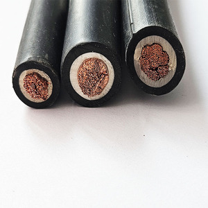 Kabel Las Tembaga Murni Fleksibel Tinggi 10 25 35 50 70mm 95mm2 Kabel Las Oranye Kabel Las Berinsulasi Ganda - Product Image 4