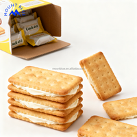 Biscuits à la crème au chocolat de qualité supérieure, croustillants, sucrés, emballés individuellement, personnalisables, boîte cadeau, biscuits pour grignoter, cadeaux