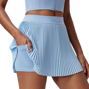 Nouvelle jupe plissée de sport pour femme à séchage rapide, idéale pour le tennis et le golf, ensemble respirant pour le tennis transfrontalier - Product Image 1