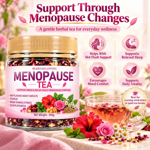 Mezcla de Té Herbal Personalizada para la Menopausia en Mujeres, para los Cambios de Humor y Alivio de la Fatiga, Servicio OEM - Product Image 2