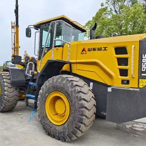 100% Original 90% nuevo SDLG L958F de segunda mano cargador de rueda delantera usado para la construcción a la venta - Product Image 2