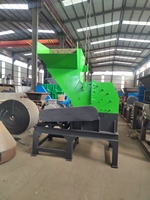 Broyeur de ferraille industriel automatique et système de déchiquetage à double arbre pour alliage d'aluminium et cuivre