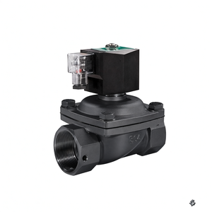 Vanne solénoïde à eau, air, vapeur en acier inoxydable CF8M, 2 voies, AC/DC, normalement fermée, 2W31 COVNA DN15 1/2 pouce - Product Image 3