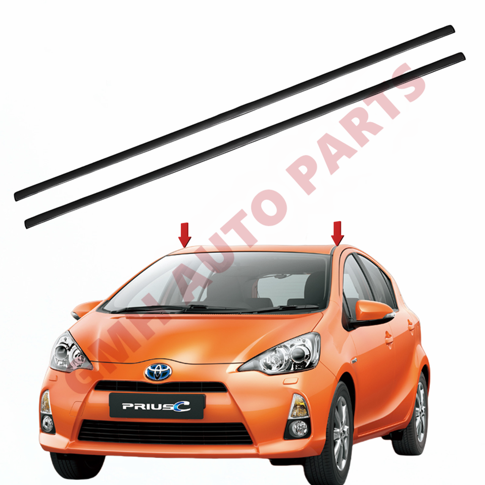 2Pcs Aluminum Radiator & AC Condenser Cooling Kit For Toyota Prius C 2012-2019 1.5L