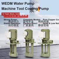 Pompe à eau de circulation de liquide de refroidissement pour découpe de fil WEDM 220V 380V 120W 140W, sortie latérale supérieure, bobinage entièrement en cuivre, pièce de rechange pour machine