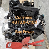 Motor Diésel Cummins Original Nuevo de 100 hp 4BT3.9-C100 para Maquinaria de Construcción, Motor de 4 Tiempos, Cilindrada 3.9L