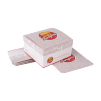 Boîtes d'emballage jetables personnalisées pour la restauration rapide, type dossier, avec pelliculage mat, pour poulet frit et frites, en promotion