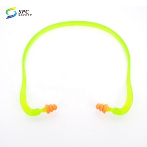Gehörschutz für Bauarbeiter, Rasenmäher, Schweißer, Schießsportler, Lärmschutz-Ohrstöpsel aus Kunststoff mit Band - Product Image 4