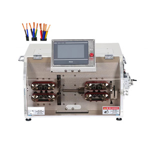 Ceinture d'écran tactile alimentant la taille du fil 16mm2 Machine automatique de coupe et de dénudage de fil - Product Image 4