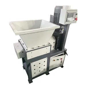 Kim loại nhựa sắt phế liệu Shredder Máy tính để bàn nhỏ kim loại phế liệu máy nghiền Xăng