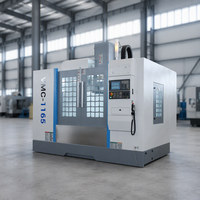 Centre d'usinage CNC industriel VMC1165 avec base en fonte lourde pour la production de moules de fonderie sous pression