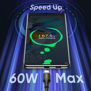 Câble de charge rapide USB C vers USB C VIDVIE 1m 60W pour <span class=keywords><strong>Samsung</strong></span> pour les smartphones Huawei Compatible avec les appareils iOS - Product Image 3