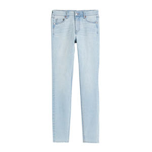 Pantalones Vaqueros Casuales de Mujer, Corte Recto, Transpirables, Ecológicos, Lavables, Color Sólido, que Permiten una Movimiento Ligero y un Estilo Contemporáneo - Product Image 1