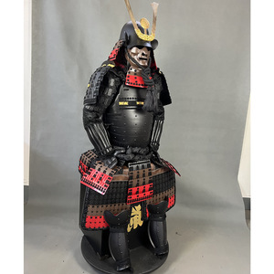 Armadura de Samurái Japonesa de Metal, Réplica de Película y Televisión, Accesorios de Vestuario Creativos para Adultos, Adorno General de Armadura - Product Image 3