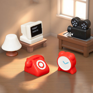 Creative Resin Mini Retro <b>Home</b> Appliances Figurine Miniatures Radio Computer Landline <b>Projector</b> Charm Ornaments DIY Accessories - Product Image 6
