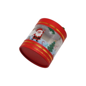 Customized Recyclable Tea Food Candle Container with PVC Transparent Window for Wholesale Packaging in Cylindrical Shape - Product Image 5