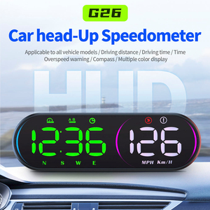 Mrgauge G26 Head-up Display (HUD) con Conexión USB, Velocímetro, Brújula, Pantalla HD en MPH/KMH, Velocímetro <span class=keywords><strong>GPS</strong></span> para Automóvil - Product Image 2