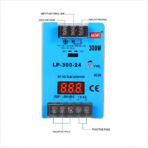 Alimentation électrique SMPS LP-300-12 à montage sur rail DIN 300W 220V AC <span class=keywords><strong>12V</strong></span> DC 20 Ampères - Product Image 6