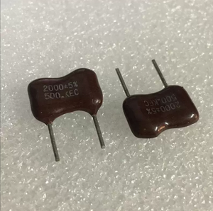 American KEC 500V 2000PF Fever Audio Silver <span class=keywords><strong>Mica</strong></span> <span class=keywords><strong>Condensador</strong></span> 8,5 Pin Pitch - Product Image 4