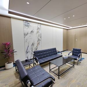 แผ่นหินอ่อนพีวีซีแผ่นผนังกันแสงยูวีเงาสูงขนาด1220*2440มม. สำหรับตกแต่งผนังภายในแผ่นไม้วีเนียร์ไม้ไผ่ทนไฟ - Product Image 6