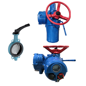 Z011-a de vanne papillon Ebro Wafer avec actionneur électrique série <span class=keywords><strong>AUMA</strong></span> SA SAR actionneur électrique série Peckwomy PWMON - Product Image 3