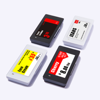 Etiqueta de estante electrónica de 2,4 GHz de alta calidad, etiqueta de precio suministrada por fábrica para supermercados, parte de sistemas EAS