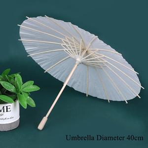 Tự làm nóng bán Retro Trung Quốc phong cách giấy dầu tre xử lý đám cưới bằng gỗ ô tùy chỉnh TAG - Product Image 4