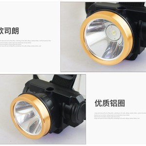 ไฟหน้าแบบ LED สำหรับใช้งานกลางแจ้ง รุ่น V16 ซีรีส์ 5W ชาร์จไฟได้ พร้อมแบตเตอรี่ 18650 สำหรับตกปลาตอนกลางคืน ให้แสงสว่างระยะไกล - Product Image 2