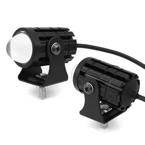 Luzes de led para motor de bicicleta, para carros de moto Accessories12-80V, duas cores