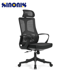 Sinonis Manufacturing <b>Office</b> Furniture Executive Mesh <b>Office</b> Chair Staff <b>Computer</b> Chair with Headrest - Product Image 2