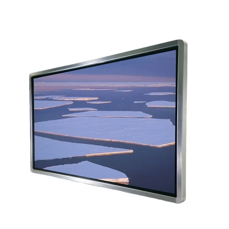 New Style Wall Mounted 32 inch LCD Display With IR Multi Touch Screen Dual OS Android Window for Store Advertising Meeting Room