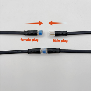 IP67 su geçirmez otomatik aydınlatma fişi <span class=keywords><strong>2</strong></span>/<span class=keywords><strong>3</strong></span> çekirdekli hızlı kilit aşırı sıcaklık PVC 100% hava güneş enerjisi sistemi tel bağlantıları - Product Image 4