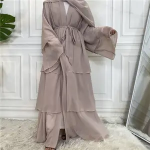 Aschulman Wholesale Premium Islamic Clothing Women Open <strong>Abaya</strong> New <strong>Model</strong> <strong>Abaya</strong> in Dubai <strong>Abaya</strong> Designs 2024 - Product Image 1