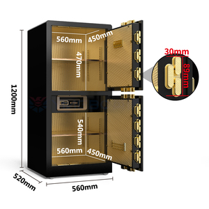 Deposit Portable Safe Box Fireproof Electronic Digital Locks Steel Gun/Money/Book Mini Safes