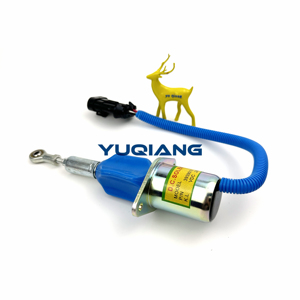 Соленоидный клапан 3939019 отключения топлива 24 В <span class=keywords><strong>3939018</strong></span> 12 В для двигателя Cummins 6CT - Product Image 2