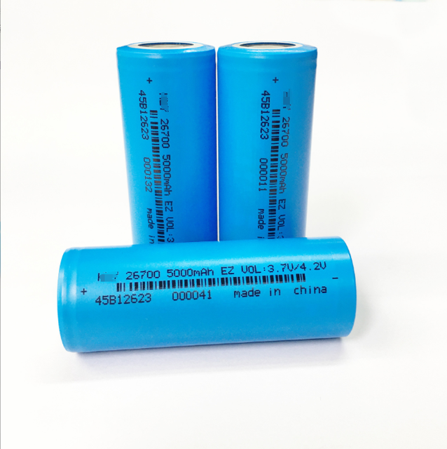 Rechargeable IFR 26700 Lithium Iron Phosphate Battery LFP 3.2v 3.7v 3.8v 5000mah 26700 Cylindrical Battery Lithium Cells LifePO4