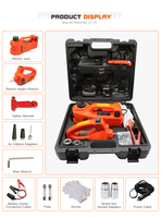Electric Car Vehicle Repair Jack / Power Wrench / Tire Changing Tools Kit Car Emergency Kit