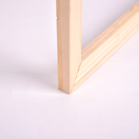 Marco de pintura de barra camilla de madera a precio barato de fabricación para impresión de lienzo