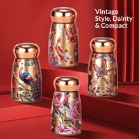 Petite tasse thermos sous vide en céramique 316, portable, avec affichage intelligent de la température, nouveau design esthétique