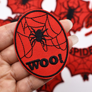 Parches <span class=keywords><strong>de</strong></span> <span class=keywords><strong>Tela</strong></span> con Diseño <span class=keywords><strong>de</strong></span> Telaraña, Bordados <span class=keywords><strong>de</strong></span> Dibujos Animados, Adhesivo Termofusible, para Ropa <span class=keywords><strong>de</strong></span> Niños, Juguetes, Zapatos y Accesorios - Product Image 3