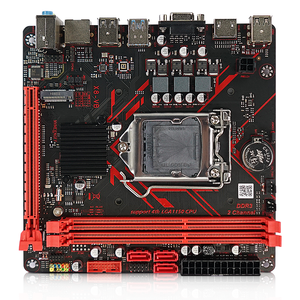 Placa Base H81 LGA1150 de 4.ª Generación, Intel <span class=keywords><strong>Core</strong></span> I3 <span class=keywords><strong>I5</strong></span> I7 DDR3 <span class=keywords><strong>LGA</strong></span> <span class=keywords><strong>1150</strong></span> USB3.0 M.2 ITX para Computadora - Product Image 6