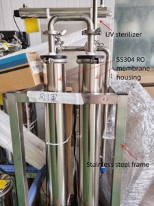 Sistema de Filtro de Agua de Ósmosis Inversa de 5 Etapas y 500 L por Hora, Unidad Comercial de Ósmosis Inversa - Product Image 2