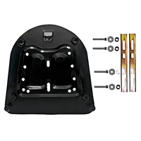 Boîte arrière de moto étanche 28L en PP, pièce de rechange de marque OEM avec dossier, fournie directement par l'usine