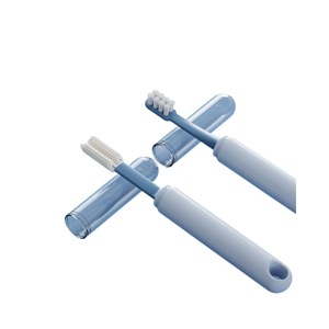 Cepillo de dientes multifuncional para mascotas, cepillo de dientes de silicona para perros, juego de pasta de dientes para gatos, elimina el mal aliento, se puede usar en ambos lados - Product Image 5
