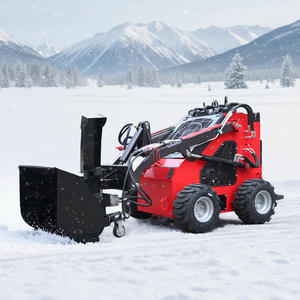 Mini-chargeuse compacte multifonctionnelle, moteur diesel 4 cylindres, moteur EPA, taille compacte, utilisation facile, certifiée CE, pompe - Product Image 1