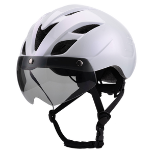 Diseño aerodinámico CE CPSC Certificado Race Road BMX Bike <span class=keywords><strong>Casco</strong></span> de bicicleta con lente magnética Luz trasera - Product Image 2