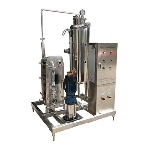 CO2 And Beverage Mixing Machine For Carbonated Drink Production Line