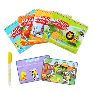 Cheap Wholesale Children Water Coloring Book, Doodle Book, Magic Book For Kids